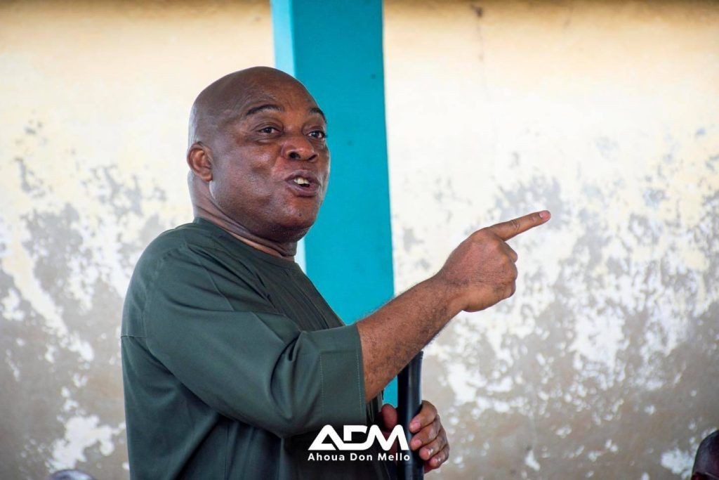 Ahoua Don Mello Elections Cote d'Ivoire 2025 Président
